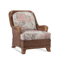 Green and Blue Stripe Wide Armchair E413