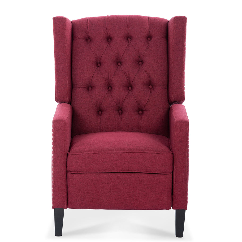 27" Wide Manual Wing Chair Recliner D9358