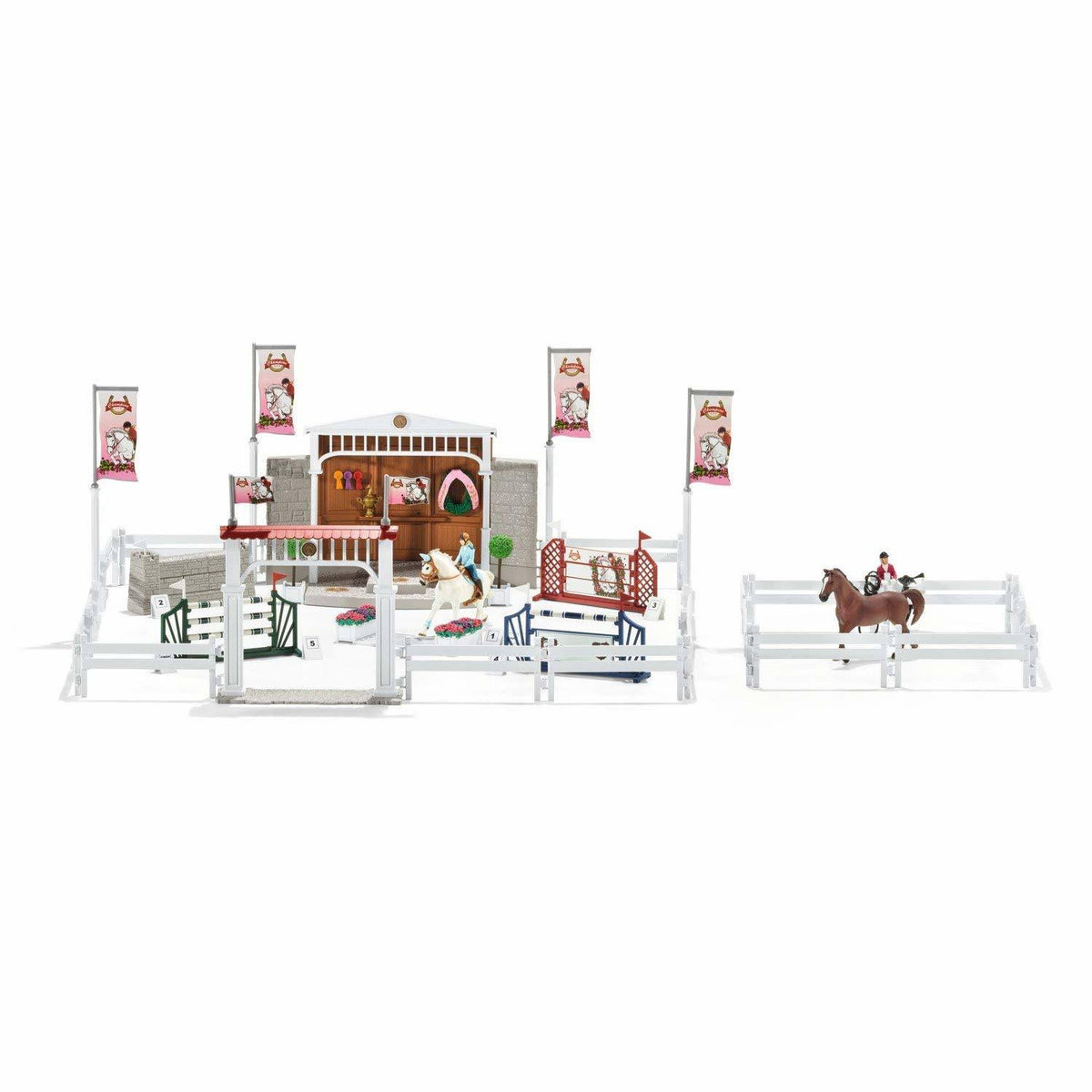 Big Horse Show with Riders & Horses Playset Y86177