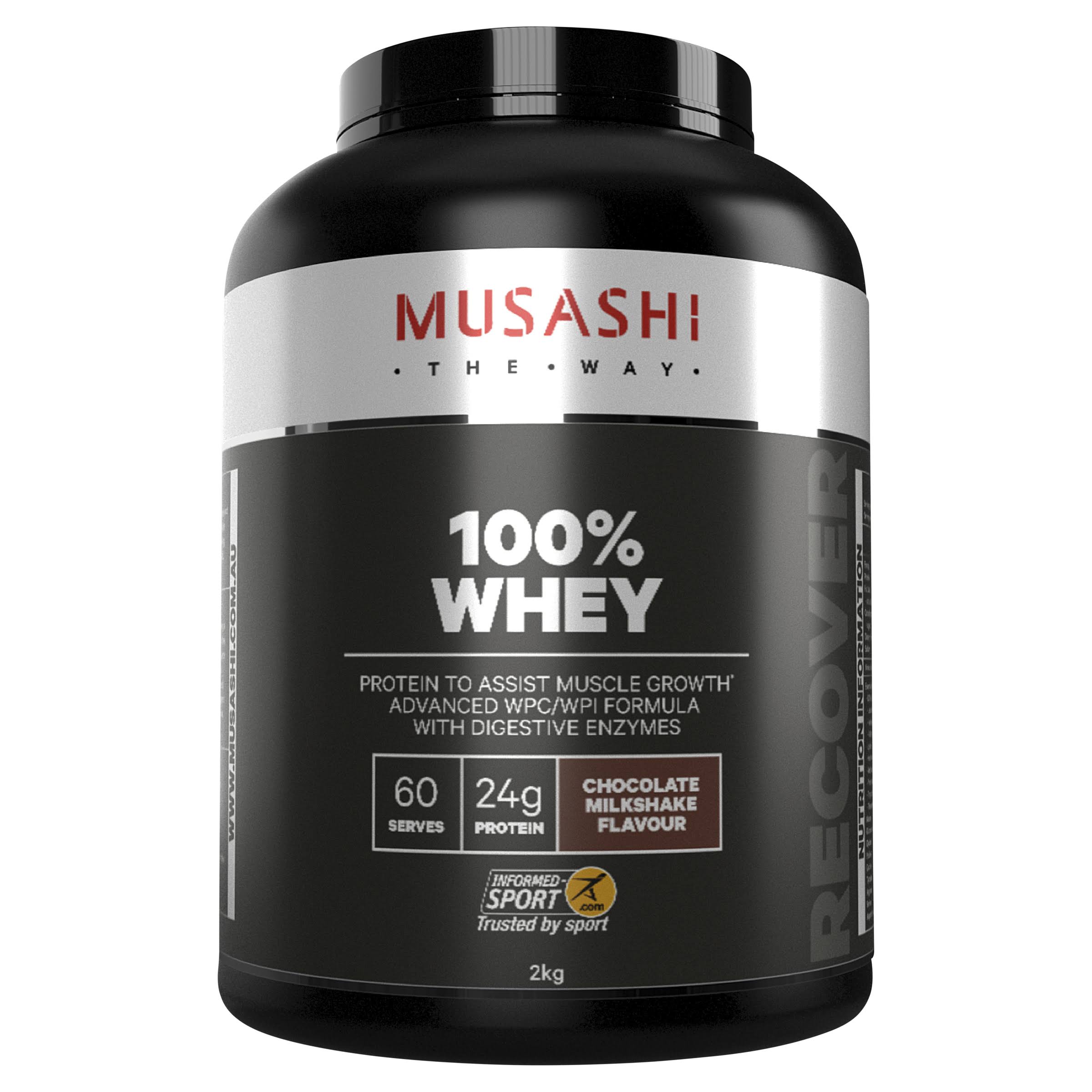 100% Whey Chocolate Milkshake 2 kg I390
