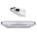 Stainless Steel Under Cabinet Range Hood with 2 LED Lights J378198