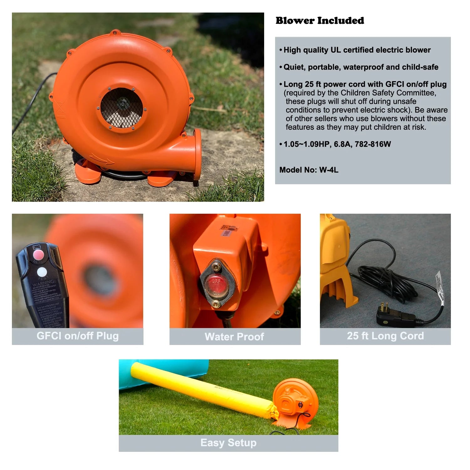 Inflatable Bounce House Blower O62135