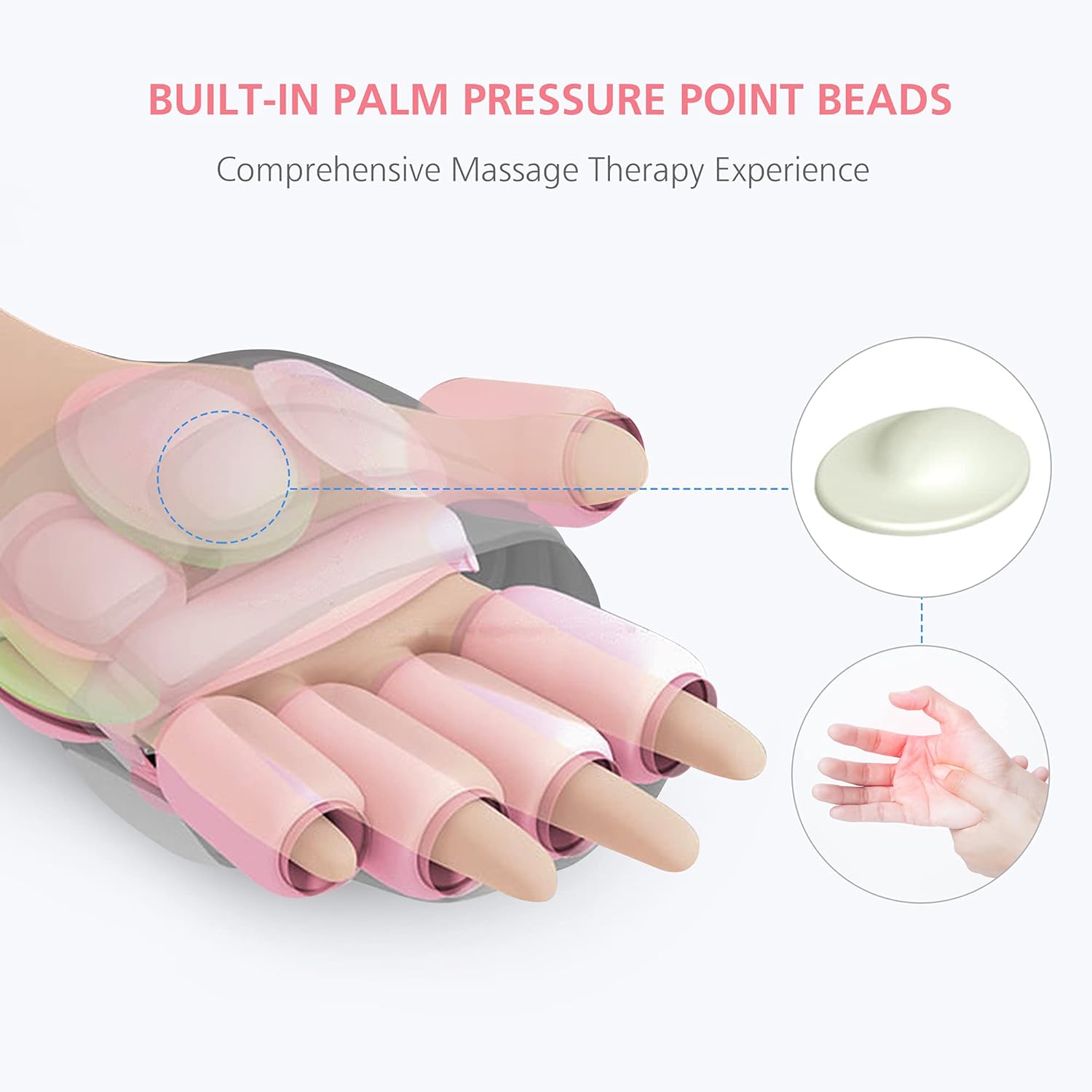 Rechargeable Hand Massager with Heat Q807393