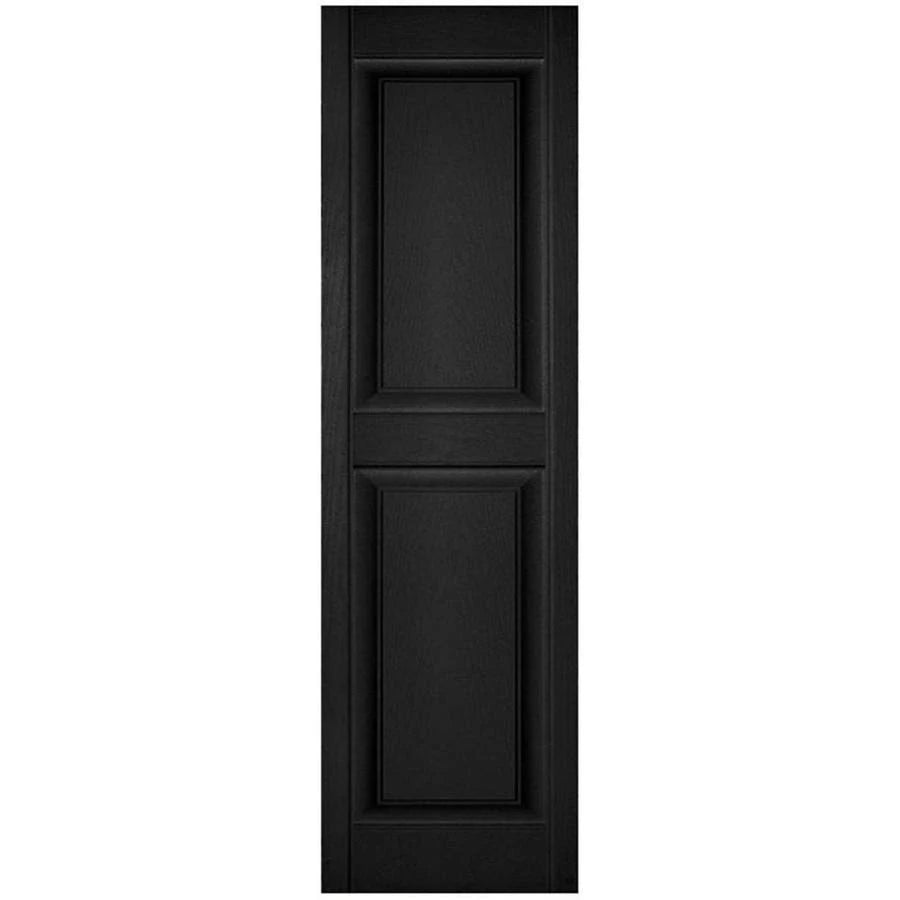 14 1/2 Raised Panel Vinyl Shutters Per Pair N7634