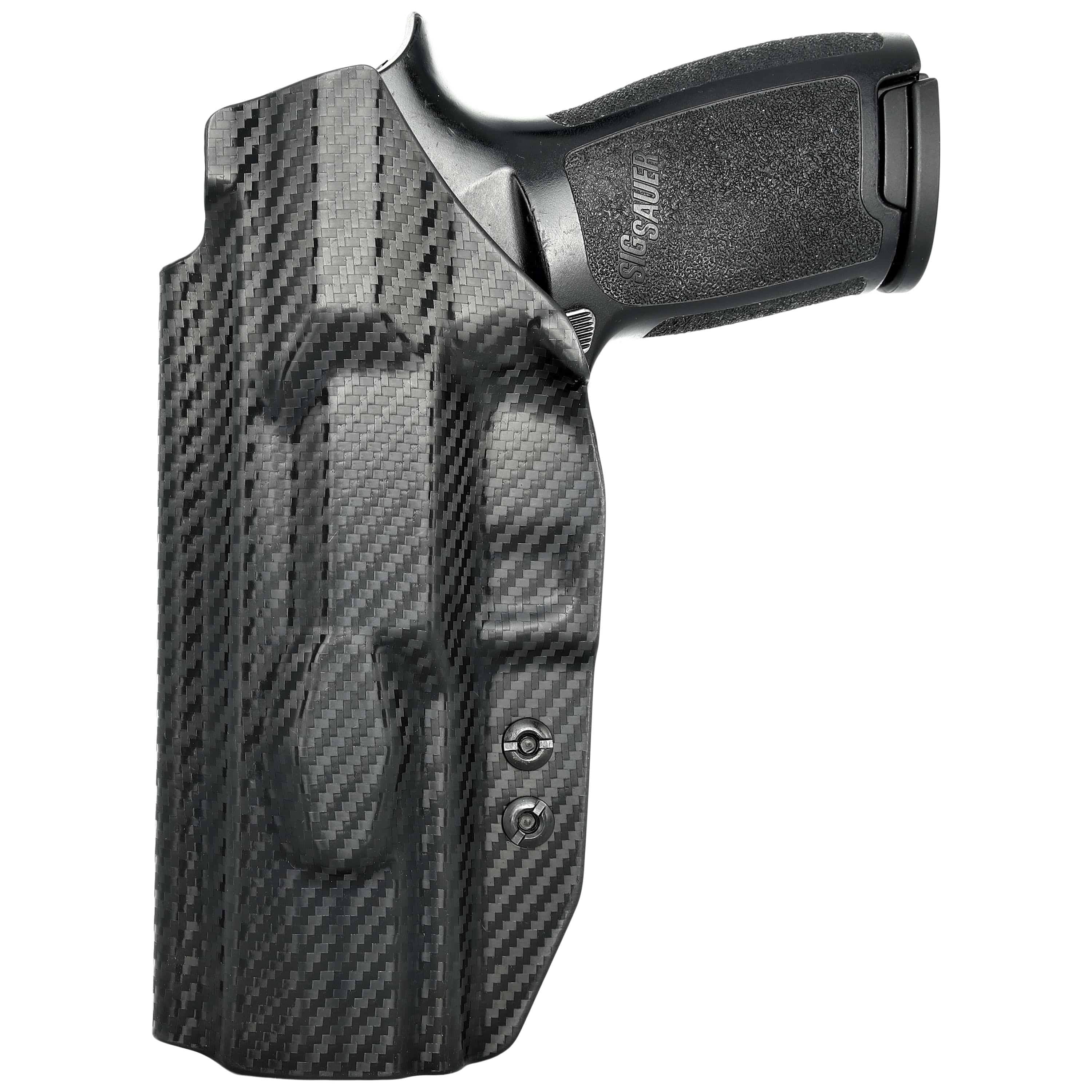 Carbon Fiber Black IWB Kydex Holster Q636