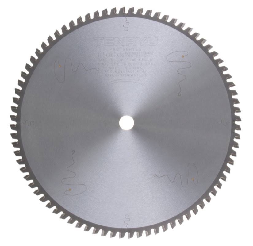 10x22 Solid Surface Saw Blade 80T 5/8 Arbor Y28655