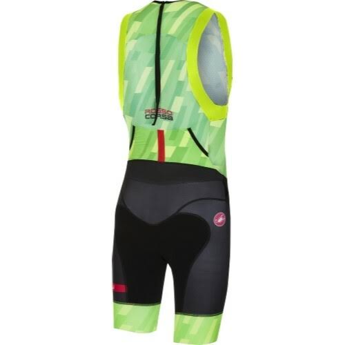 White / Black Tri Suit B1616