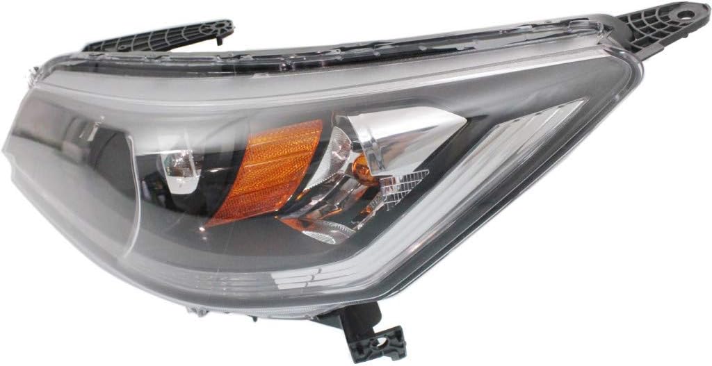 Headlight Assembly Halogen Driver Side W803