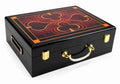 Hi Gloss Wood Poker Chip Case T2039