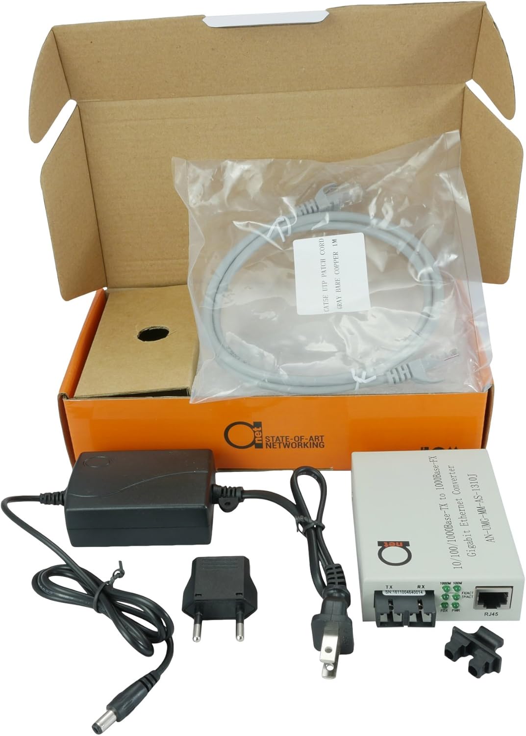 Fiber Media Converter with SC to RJ-45 D944868