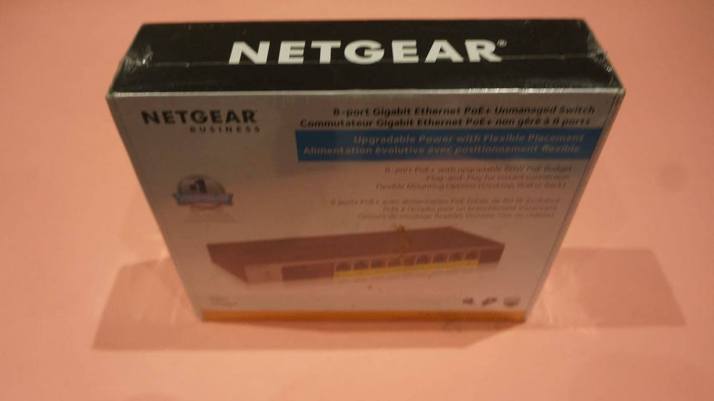 8 PoE+ Ethernet Ports Unmanaged Switch I46173