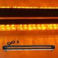 Amber 78 Led Strobe Light Bar with Magnetic for Car Truck Roof Q840066