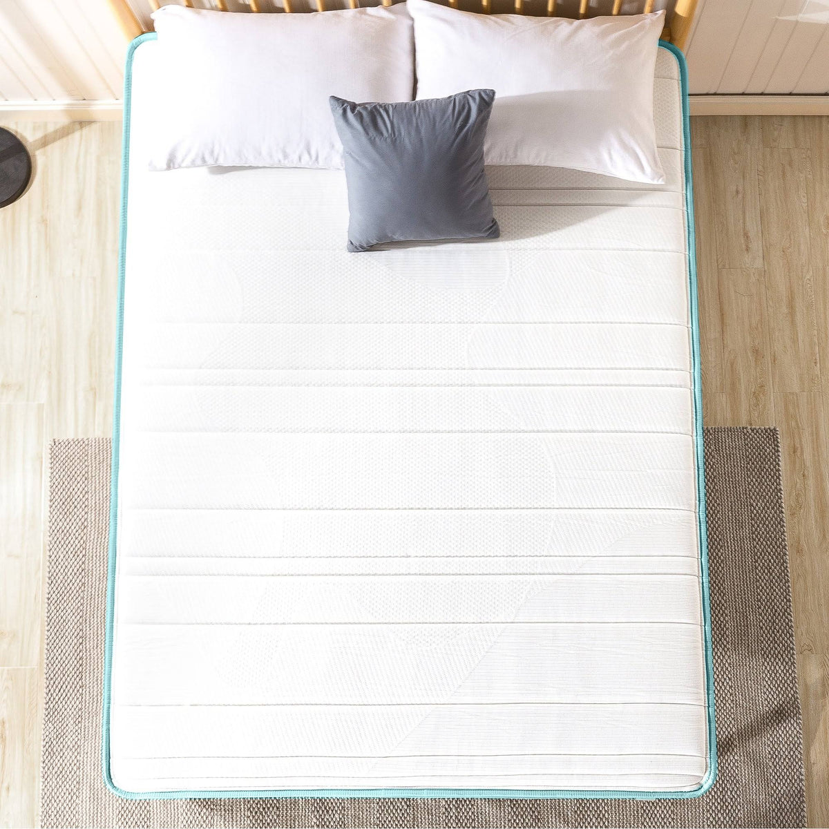Euro Top Memory Foam Spring Hybrid Twin Mattress V11303