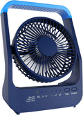 Rechargeable Camping Fan 20000mAh, 3 Speed, 360° Rotation, Pack of 2 O950