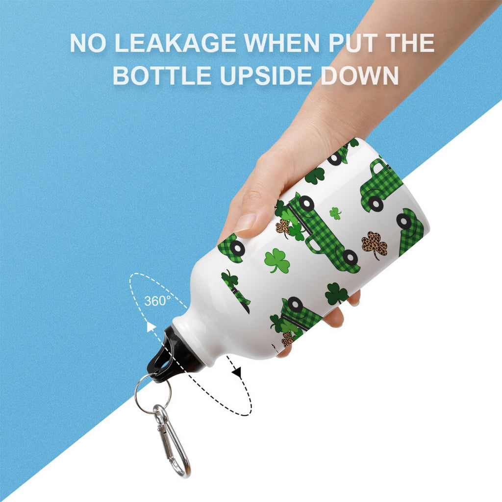 Green Truck 400ml Sport Aluminum Water Bottle with Twist Cap S49930