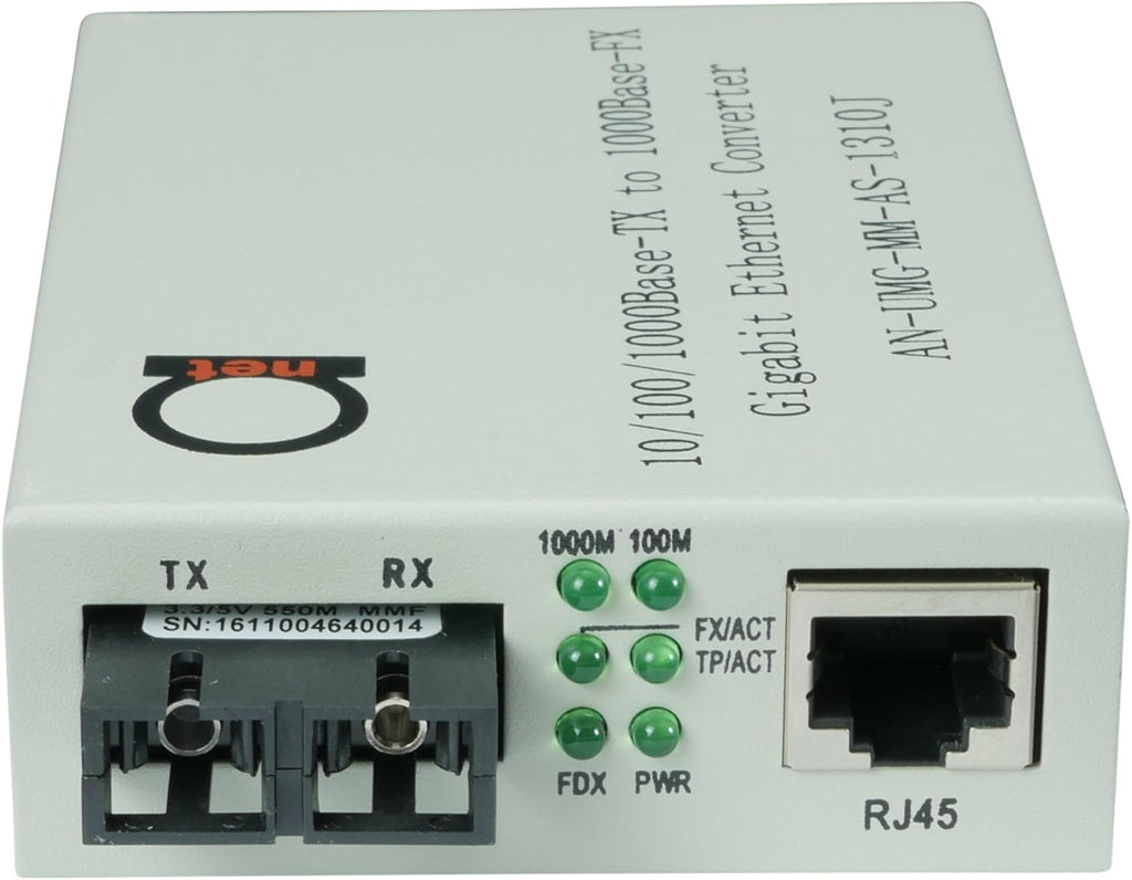 Fiber Media Converter with SC to RJ-45 D944868