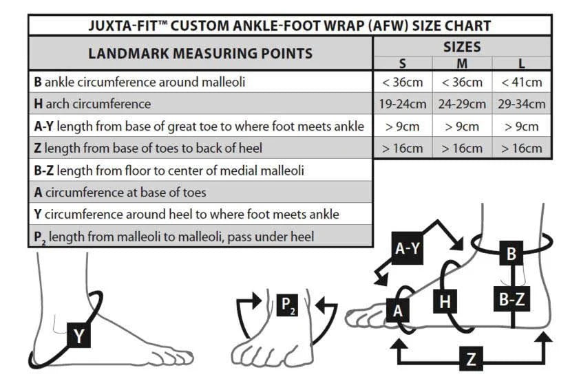 Small Ankle-Foot Wrap U423