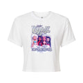 Juniors Cropped Cotton Blend T-Shirt M20042