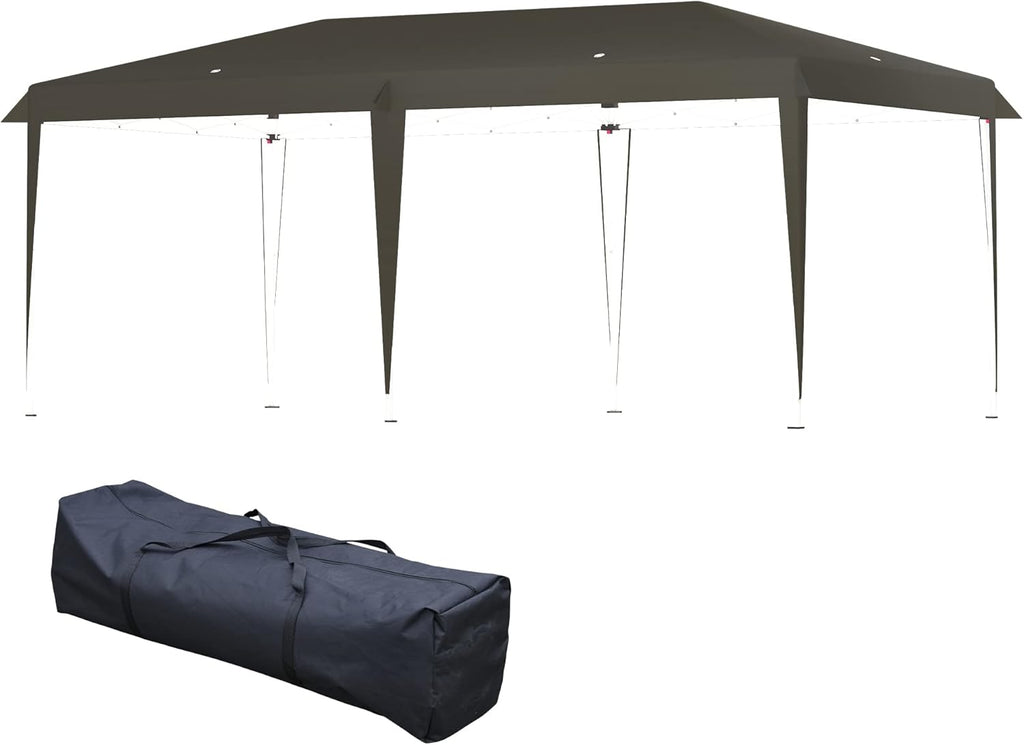 10' x 20' Heavy Duty Pop Up Canopy with Carry Bag W139