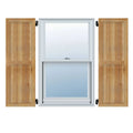 Rough Sawn Framed Board-n-Batten Shutters U478