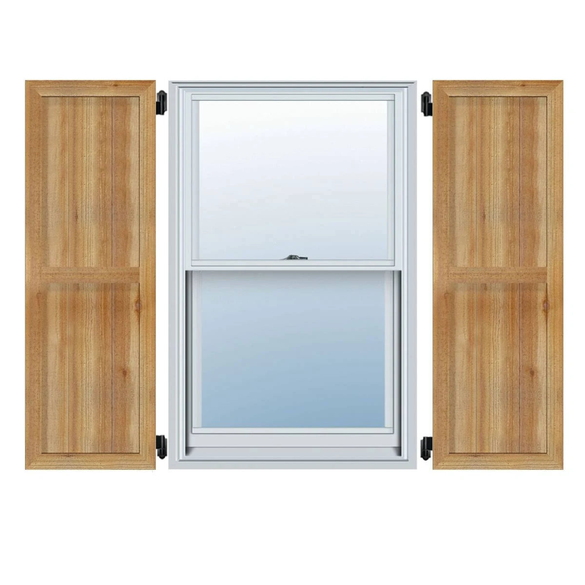 Rough Sawn Framed Board-n-Batten Shutters U478