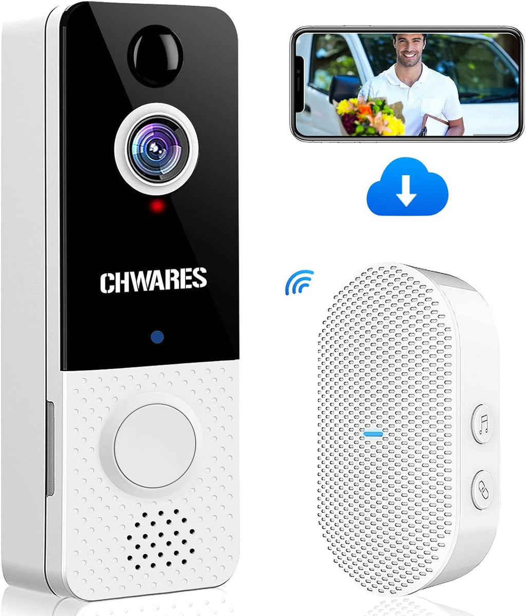 1080p HD Wireless Video Doorbell Camera with Night Vision O948