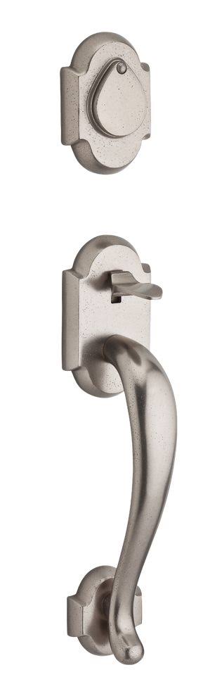 Full Dummy Adirondack Handleset Left Hand Arch Lever White Bronze Finish I820