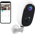 Wireless Rechargeable Battery Powered 1080P WiFi Security Camera with Night Vision, 2-Way Audio, IP65 Waterproof V582