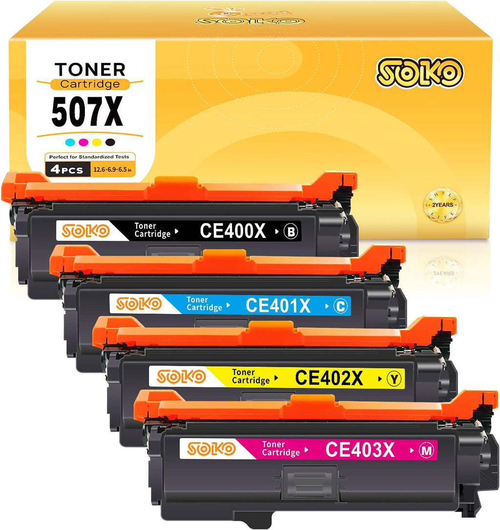 1 Black 1 Cyan 1 Magenta 1 Yellow Toner Cartridge D81416
