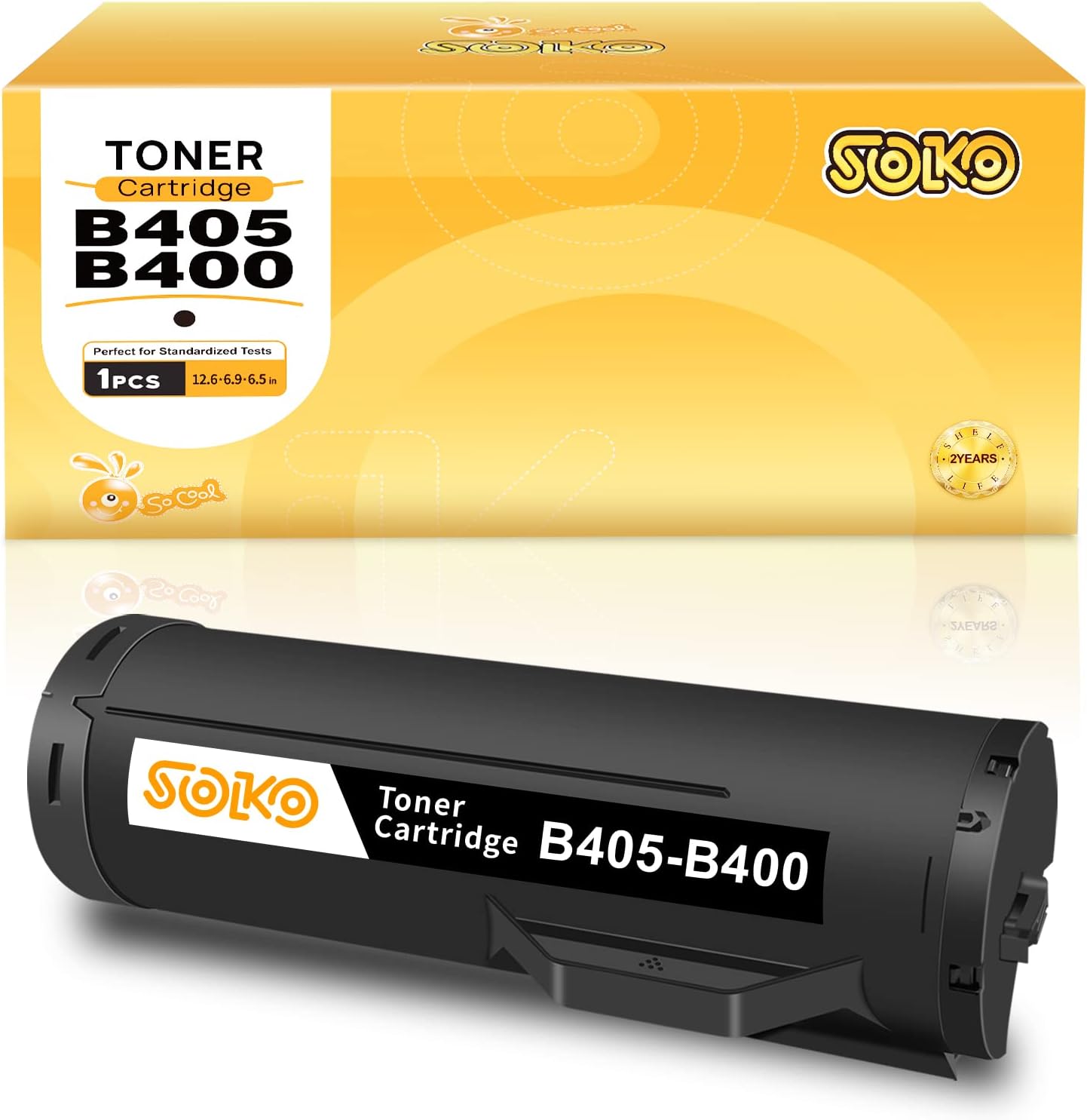 Remanufactured Toner Cartridge for Xerox B405 B400 Printer (High Yield, 1 Black) G553