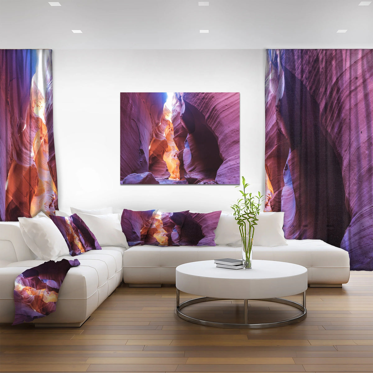 Brown 40 in. x 30 in. Wrapped Canvas Photography G3449