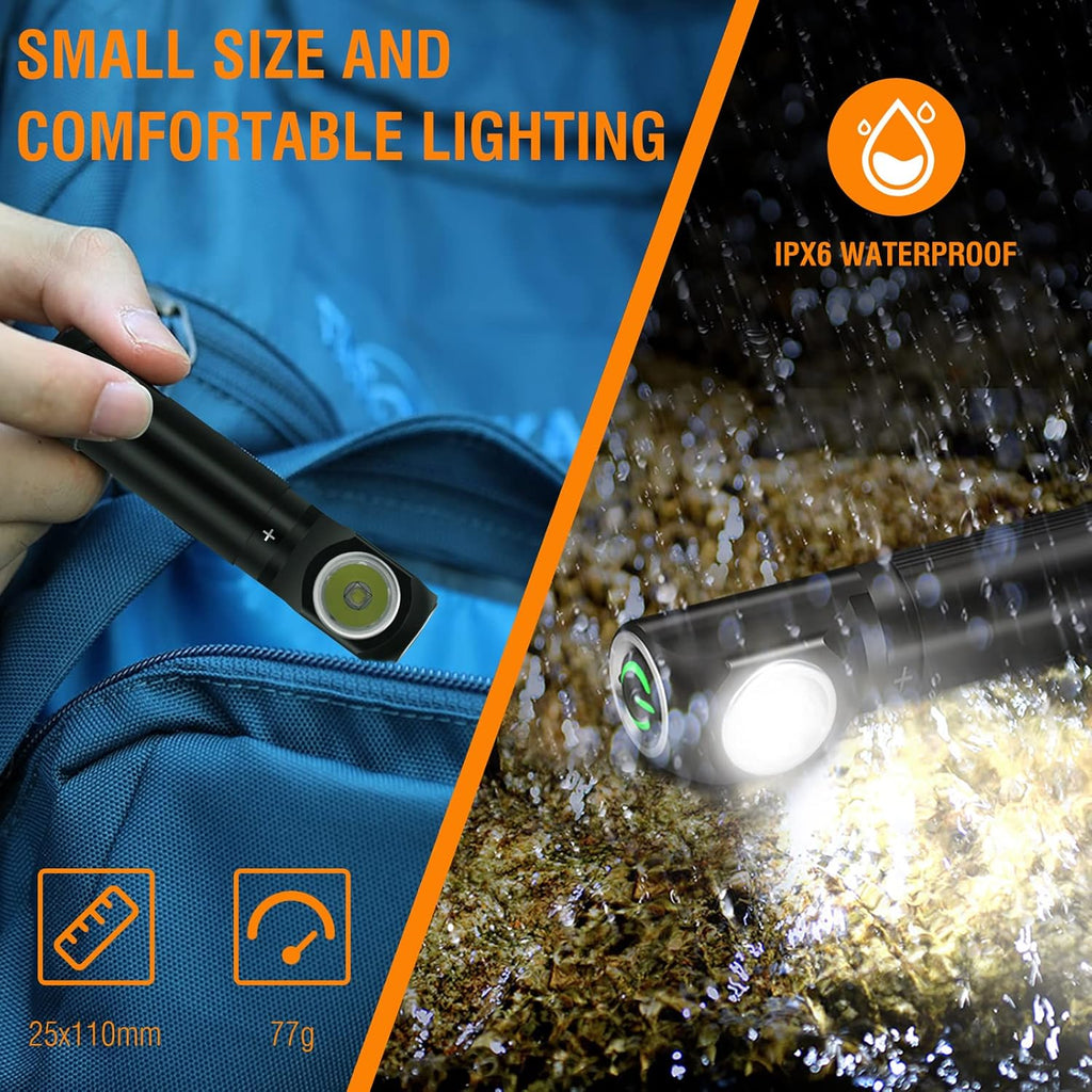 Rechargeable 2000 Lumen Diving Flashlight V623391