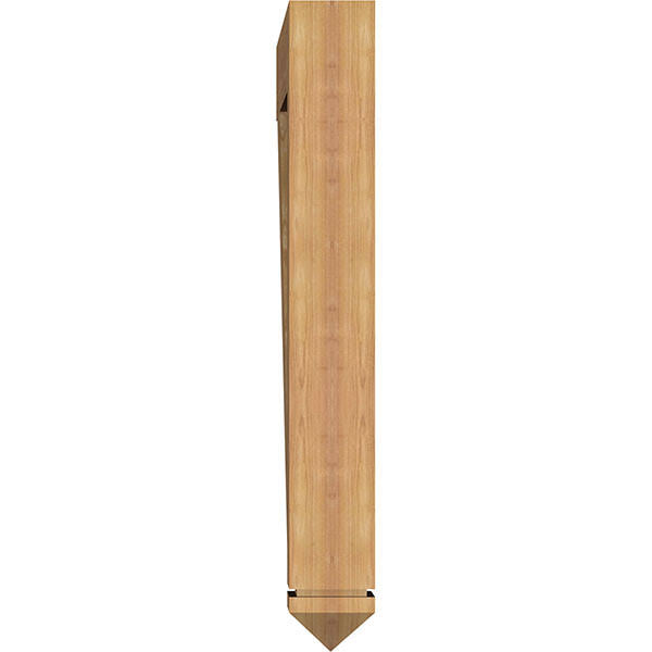 5 1/2x22W x 42x22D x 42x22H Western Red Cedar Bracket X740453