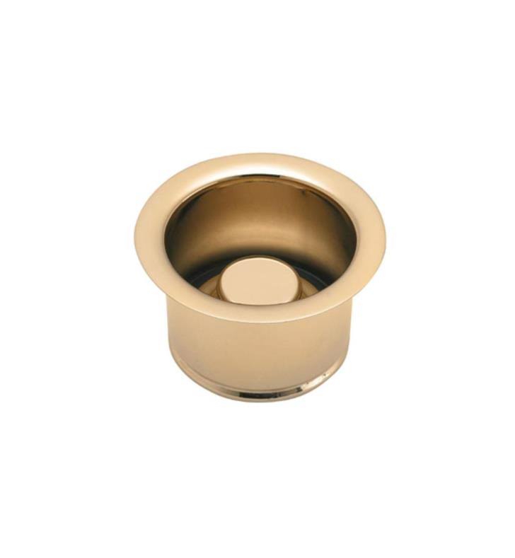 Antique Brass Flat Garbage Disposer Deep Flange & Stopper Y945479