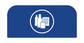Recycling Sign, Blue T217407