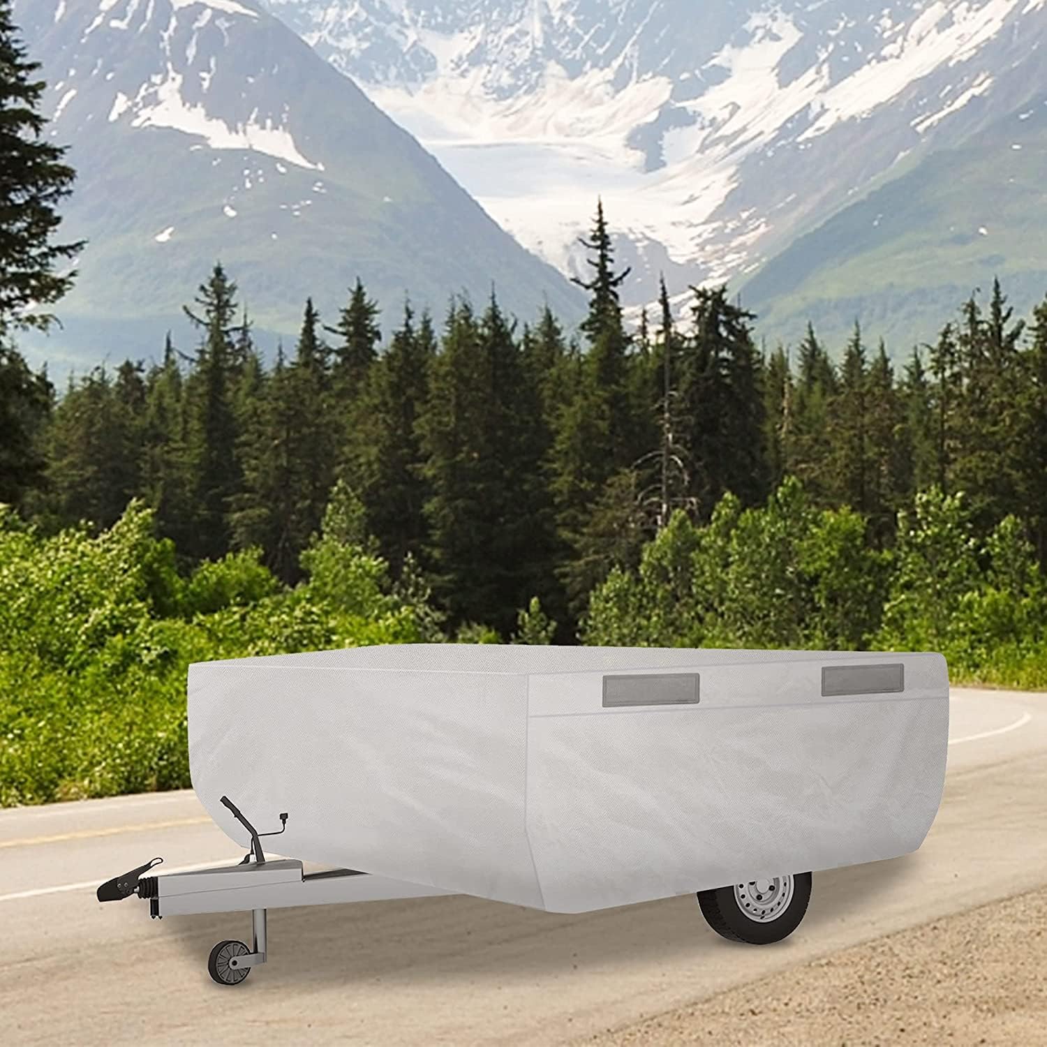 6 Layers Pop Up Folding Camper Cover Fits 12'-14' T6869