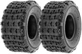 Tubeless Tires 18X9.5-8 Split Knobby Tread Set of Two H796812