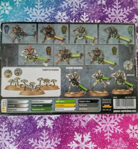 Warhammer Necron Warriors with Canoptek Scarabs G3714