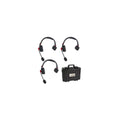 3-Pack Digital Wireless Foldable Headset with Hardcase G9863