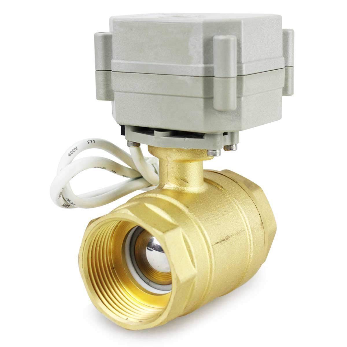 12VDC Brass Motorized Ball Valve P57329