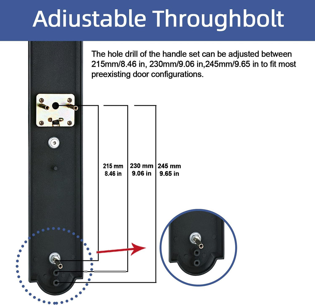 Double Door Handleset Brushed Nickel Finish Keyed Entry Handle and Dummy Handleset Set F56219