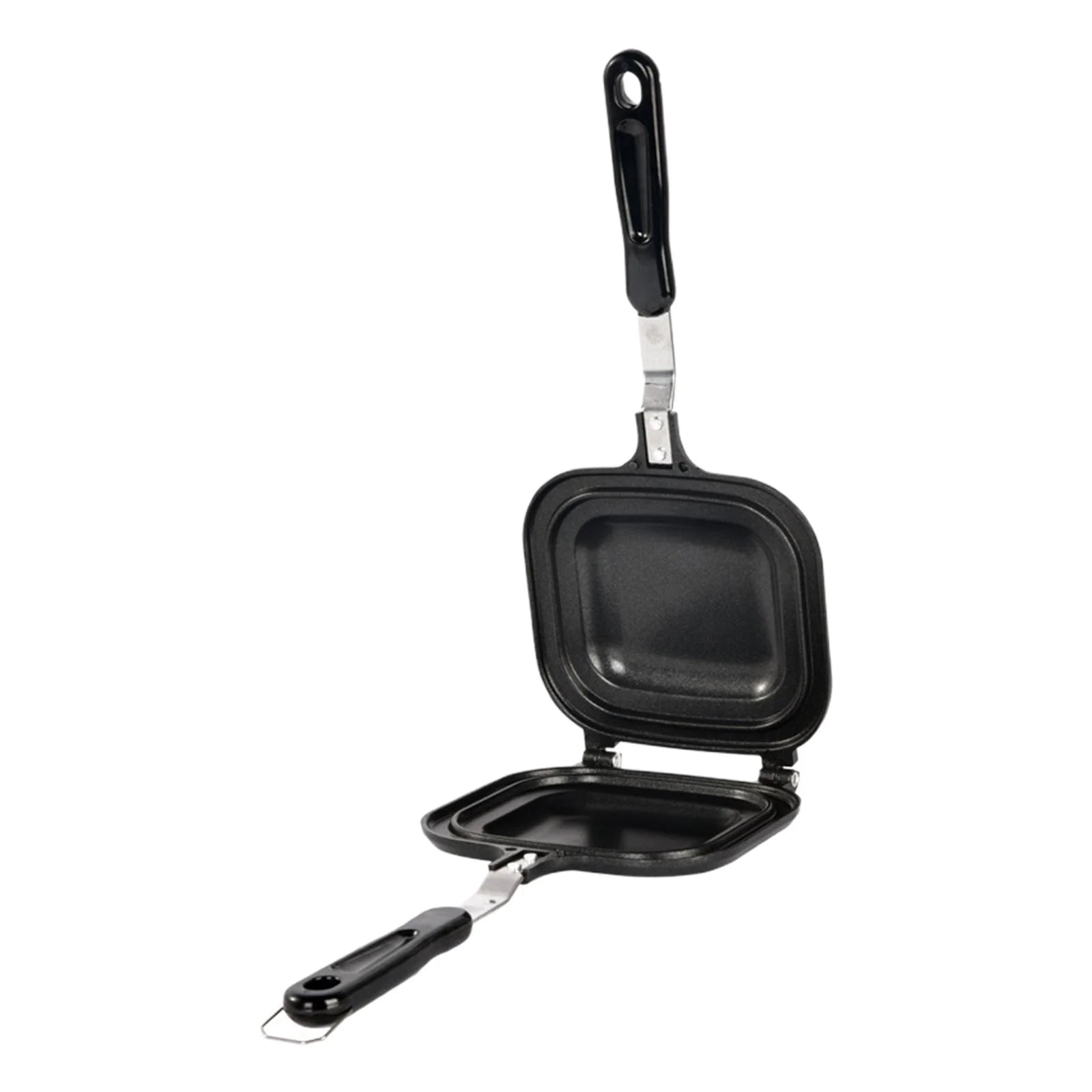 Double Sided Non Stick Bread Toast Maker Pan with Heat Resistant Handles P2952