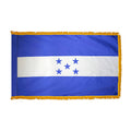 3ft. x 5ft. Honduras Flag with Side Pole Sleeve and Fringe B7749