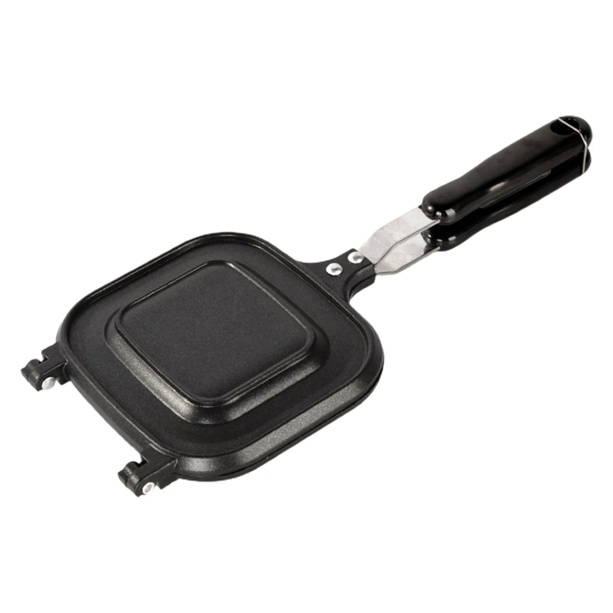 Double Sided Non Stick Bread Toast Maker Pan with Heat Resistant Handles P2952