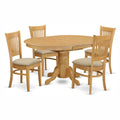 5 Piece Dining Set with 4 Chairs F605