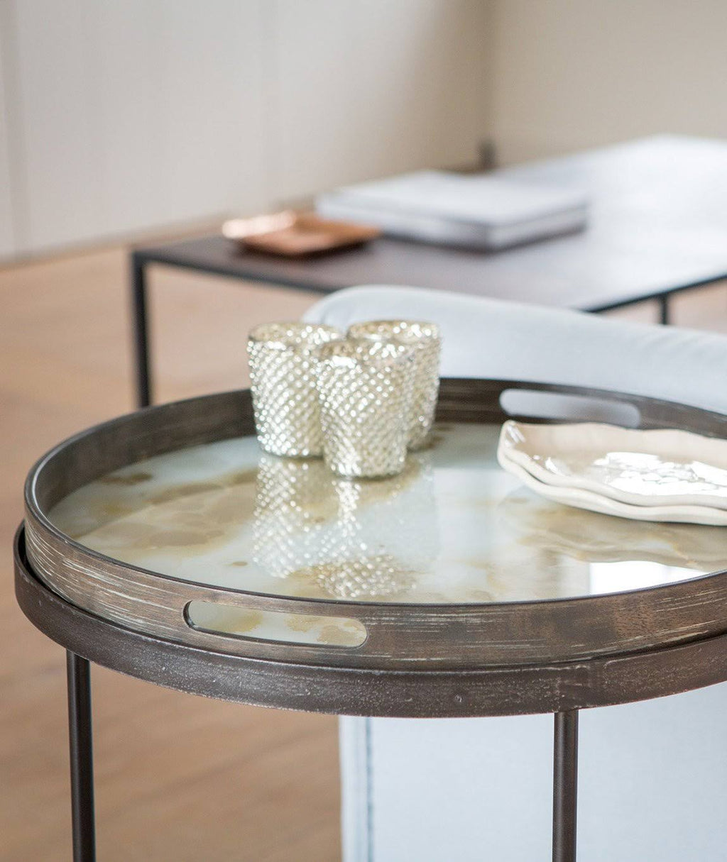 Round Tray Side Table F763