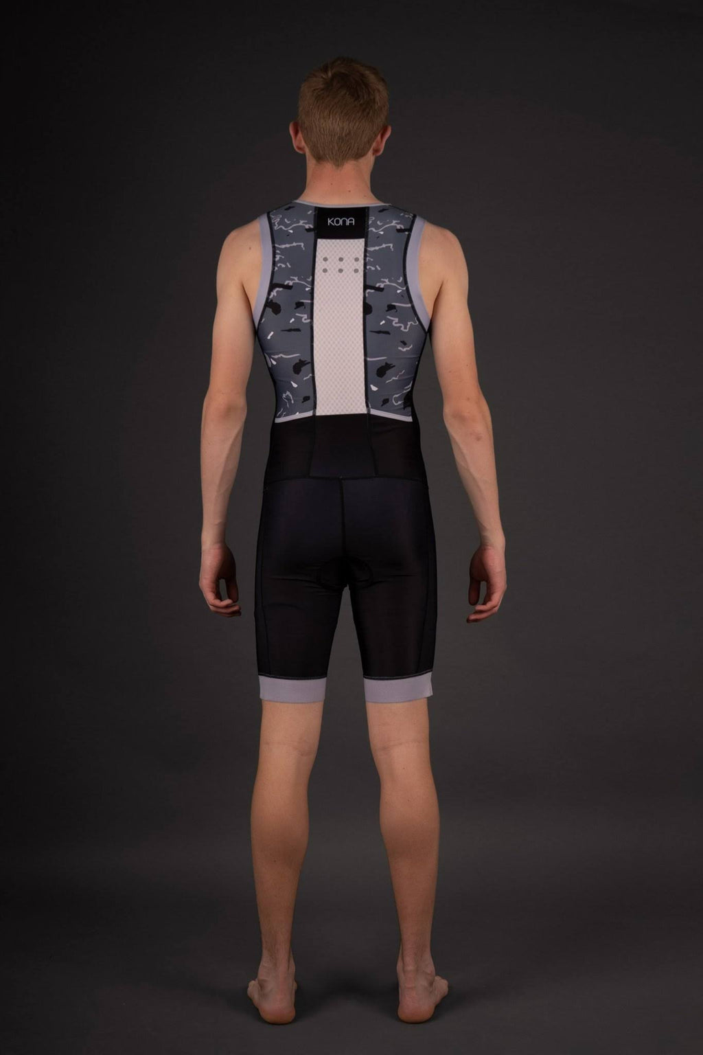 Aqua Camo Navy Camo Large Triathlon Race Suit D12575