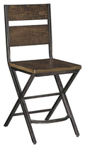 Medium Brown Barstool Set of 2 H454