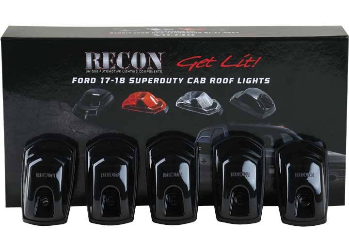 Smoked Lens Truck Accessories with Amber High-Power LEDs L3284