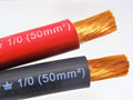 1/0 AWG Excelene Welding Cable Black Red 50 ft I43685